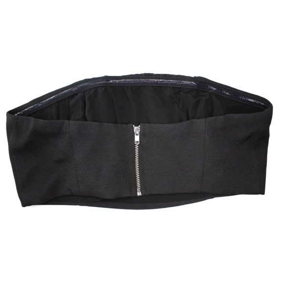 Showpo black cropped bandeau 2 - Picture 2 of 3